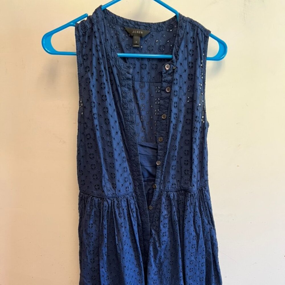 J Crew Eyelet Dress
